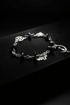Creatures of the Night | Goldstone Charm Bracelet - Fractal’s Edge Jewels
