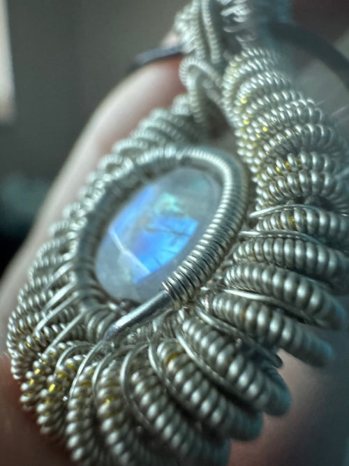 Moonstone Pendant Necklace