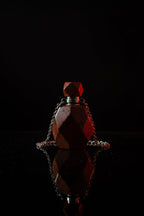 Red Jasper Mystery Reservoir | Miniature Bottle Pendant Necklace - Fractal’s Edge Jewels