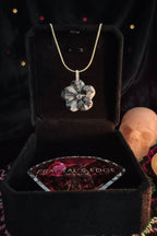 Sakura Flower Crystal Pendant Necklace - Fractal’s Edge Jewels
