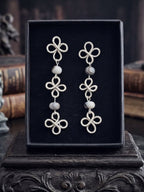 Talisman Clover Dangle Earrings - Fractal’s Edge Jewels