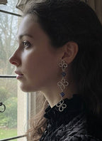 Talisman Clover Dangle Earrings - Fractal’s Edge Jewels